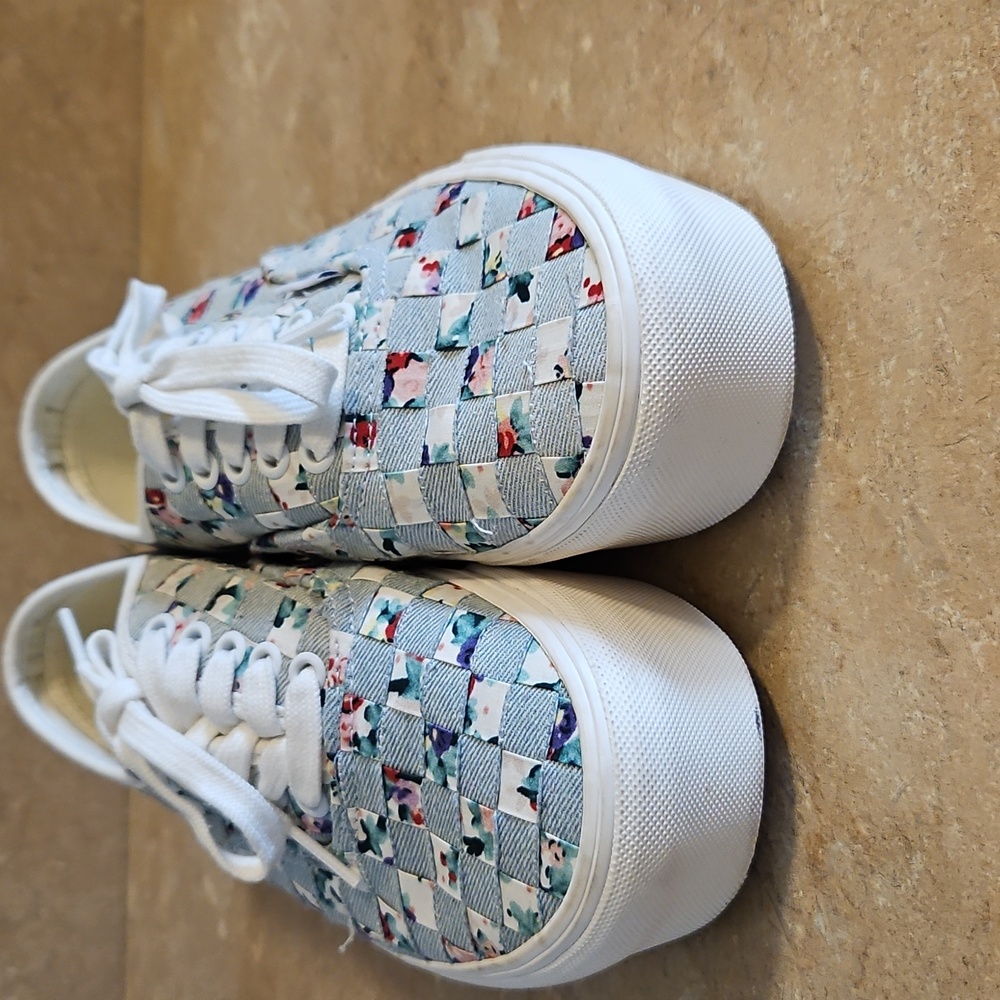 🌟Vans |Woven Authentic Stackform Platform Sneake… - image 7